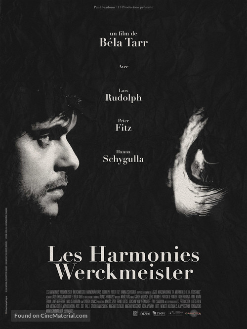 Werckmeister harm&oacute;ni&aacute;k - French Movie Poster