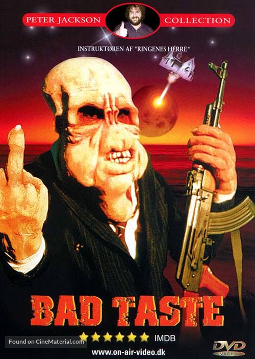 Bad Taste - Danish DVD movie cover