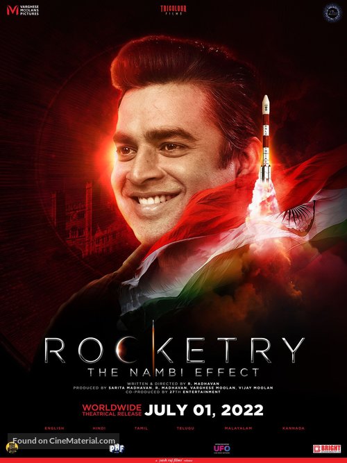 Rocketry: The Nambi Effect - Indian Movie Poster
