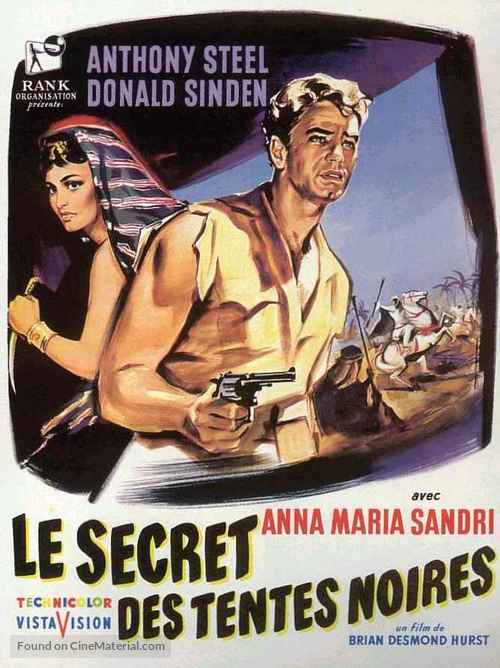 The Black Tent - French Movie Poster