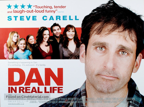 Dan in Real Life - British Movie Poster