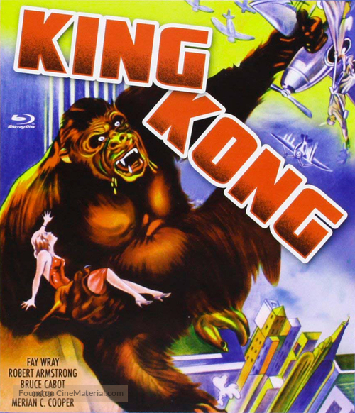 King Kong - Spanish Blu-Ray movie cover