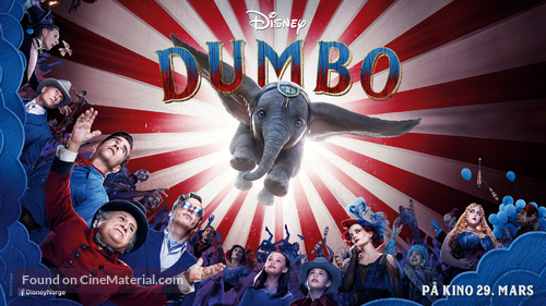 Dumbo - Norwegian Movie Poster