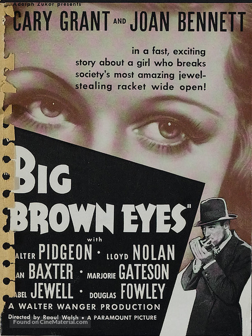 Big Brown Eyes - Movie Poster