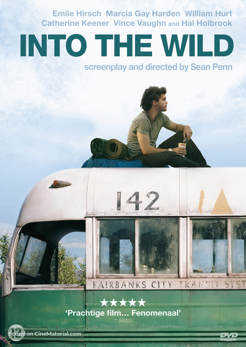 Into the Wild - Dutch DVD movie cover