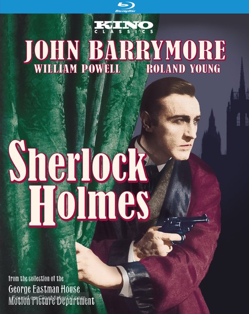 Sherlock Holmes - Blu-Ray movie cover