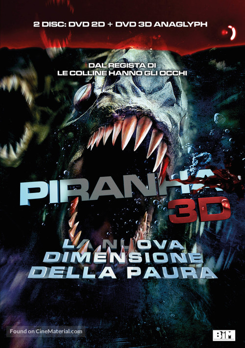 Piranha - Italian DVD movie cover