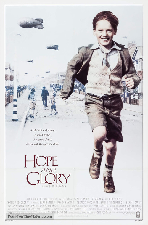 Hope and Glory - Movie Poster