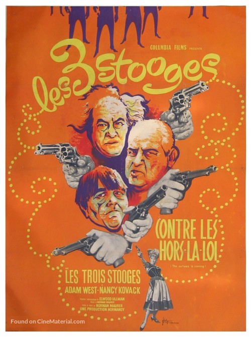 The Outlaws Is Coming - French Movie Poster