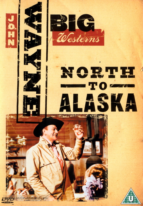 North to Alaska - British DVD movie cover