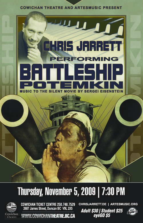 Bronenosets Potyomkin - Canadian Movie Poster
