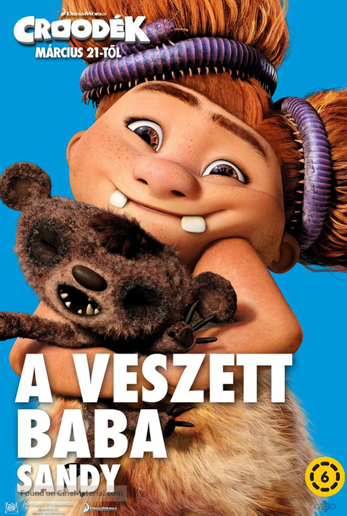 The Croods - Hungarian Movie Poster