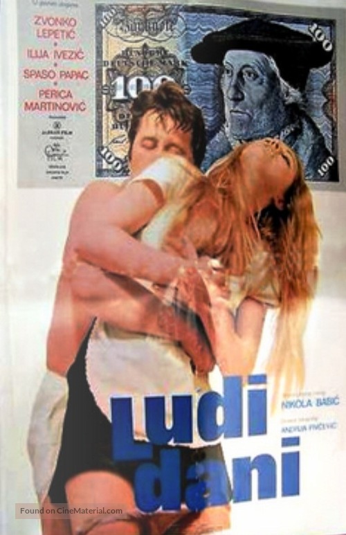 Ludi dani - Yugoslav Movie Poster