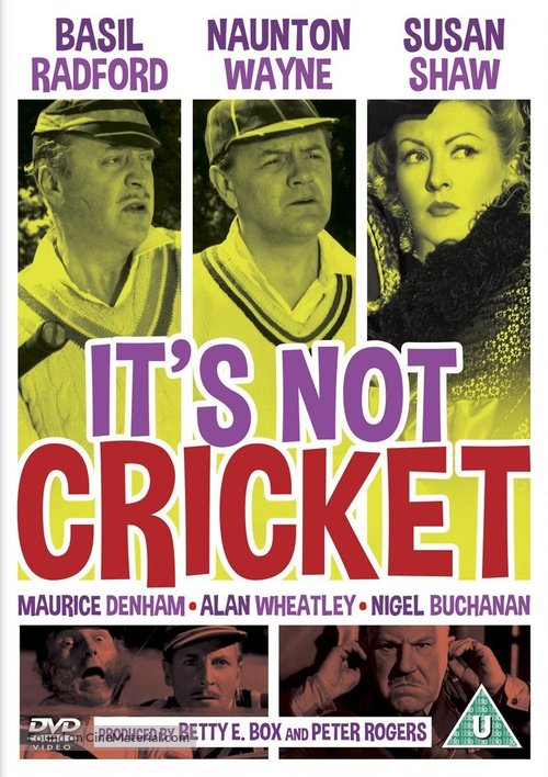 It&#039;s Not Cricket - British DVD movie cover