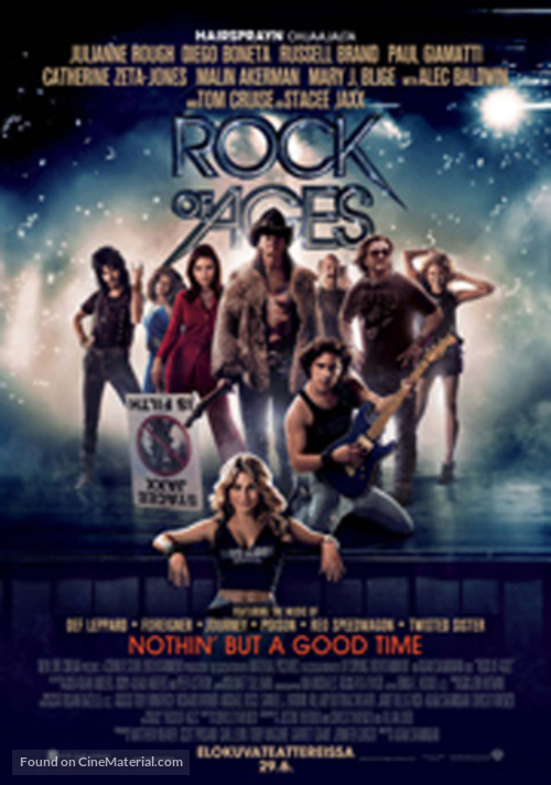 Rock of Ages - Finnish Movie Poster