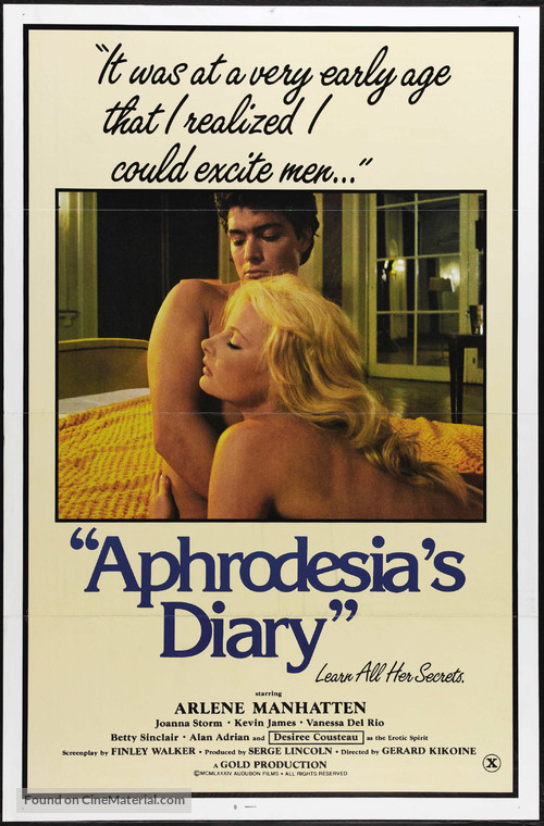 Aphrodesia&#039;s Diary - Movie Poster