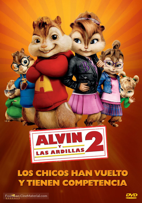 Alvin and the Chipmunks: The Squeakquel - Argentinian DVD movie cover