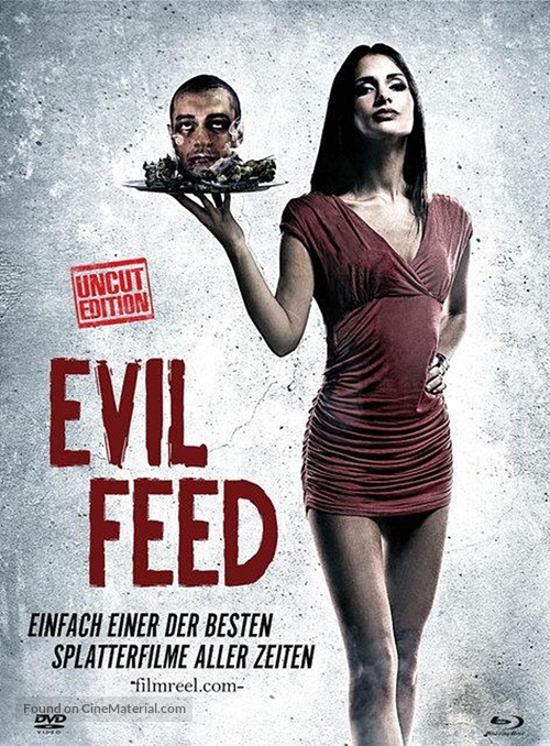 Evil Feed - German Blu-Ray movie cover