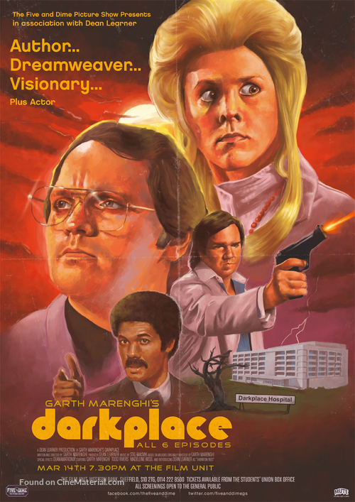 &quot;Garth Marenghi&#039;s Darkplace&quot; - British Movie Poster