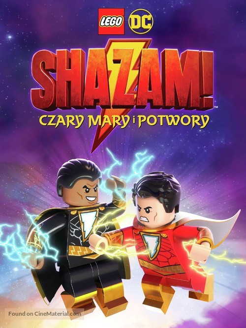 LEGO DC: Shazam - Magic &amp; Monsters - Polish Movie Cover