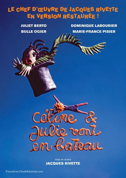 C&eacute;line et Julie vont en bateau - French Re-release movie poster