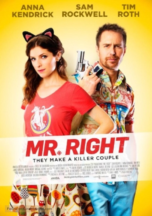 Mr. Right - Swedish Movie Poster