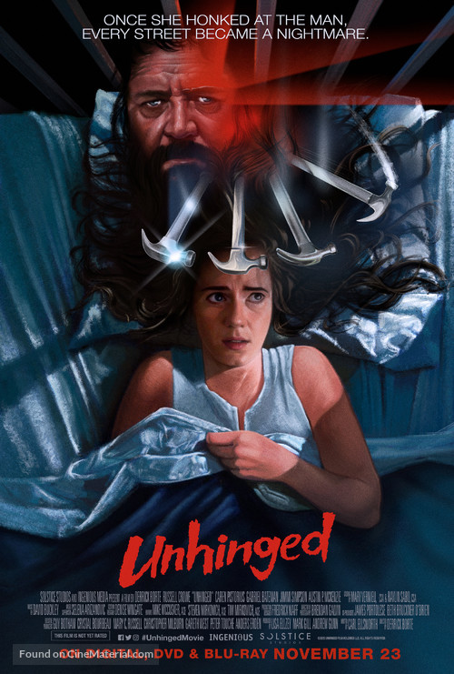 Unhinged - Video release movie poster