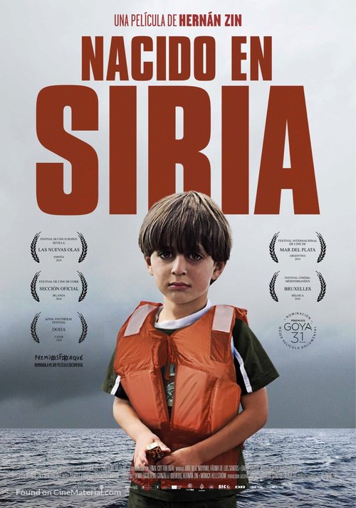 Nacido en Siria - Spanish Movie Poster