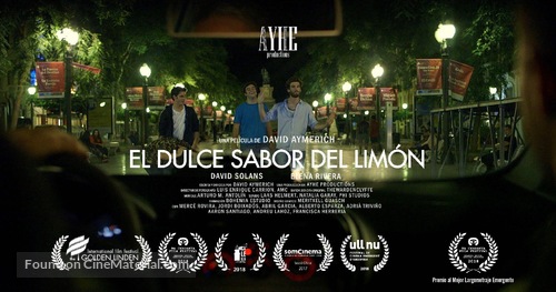 El dulce sabor del lim&oacute;n - Spanish Movie Poster