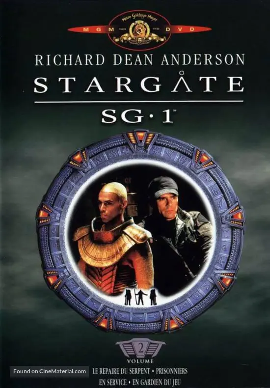 &quot;Stargate SG-1&quot; - French DVD movie cover