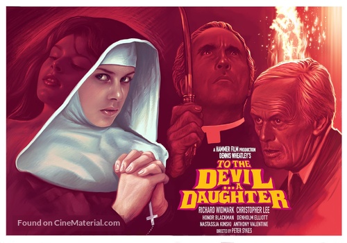 To the Devil a Daughter - British poster