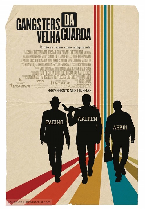 Stand Up Guys - Portuguese Movie Poster