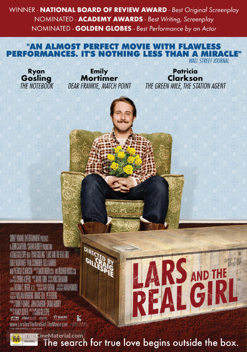 Lars and the Real Girl - Australian Movie Poster