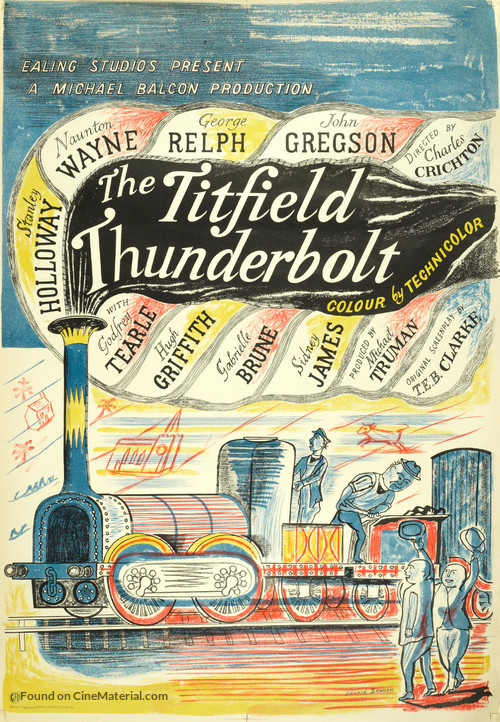 The Titfield Thunderbolt - British Movie Poster