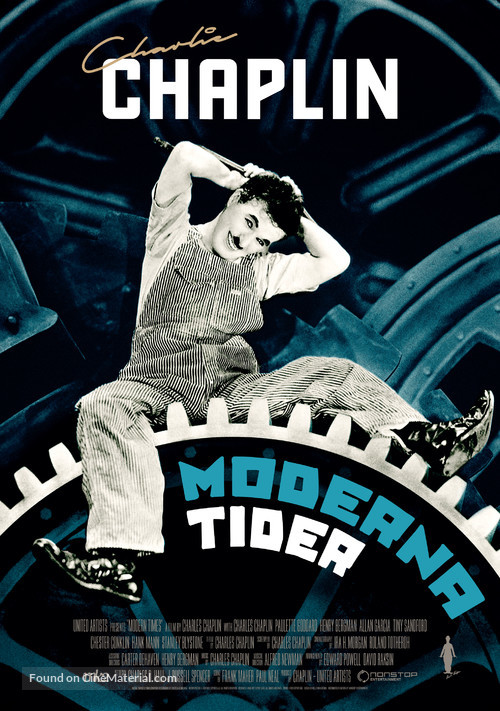 Modern Times - Swedish Movie Poster