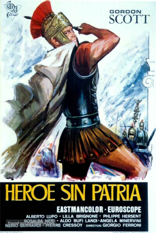 Coriolano: eroe senza patria - Spanish Movie Poster