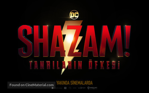 Shazam! Fury of the Gods - Turkish Logo