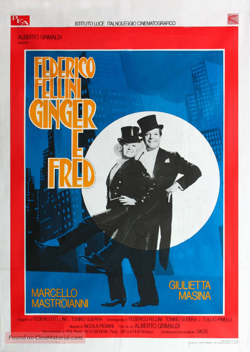 Ginger e Fred - Italian Movie Poster