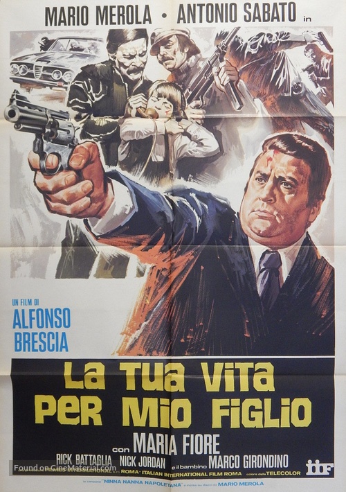 La tua vita per mio figlio - Italian Movie Poster