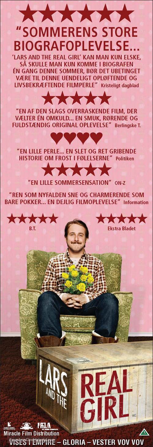 Lars and the Real Girl - Danish Movie Poster
