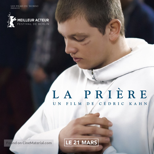 La pri&egrave;re - French Movie Poster