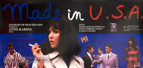 Made in U.S.A. - French Movie Poster