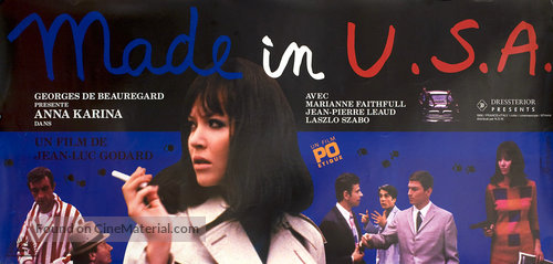 Made in U.S.A. - French Movie Poster