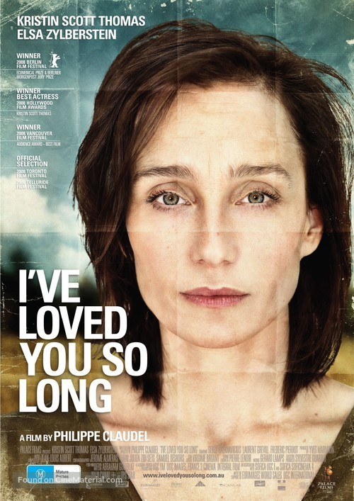 Il y a longtemps que je t&#039;aime - Australian Movie Poster