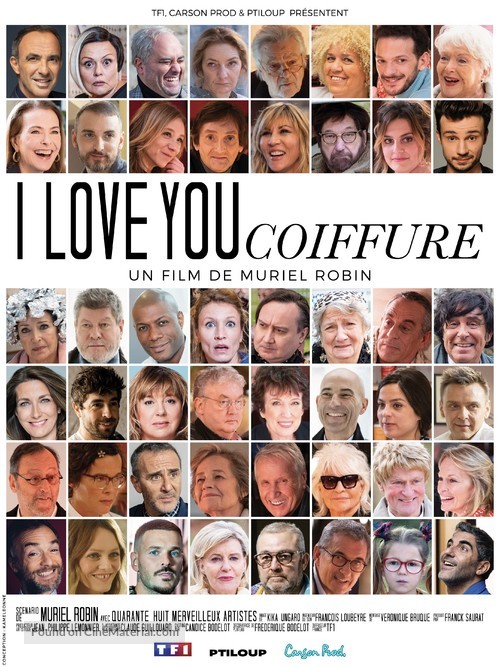 I Love You Coiffure - French Movie Poster