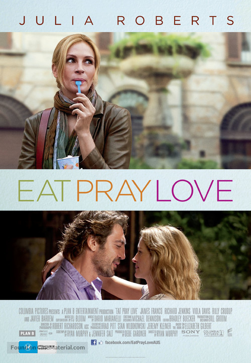 Eat Pray Love - Australian Movie Poster