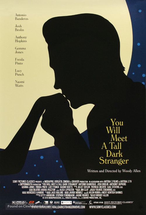 You Will Meet a Tall Dark Stranger - Movie Poster