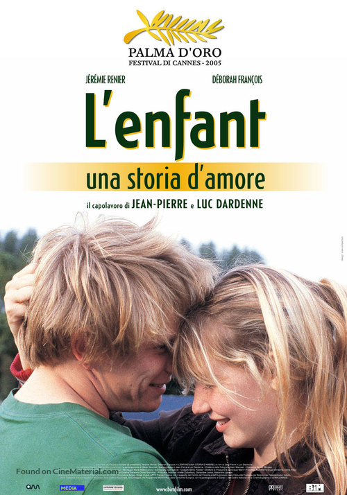 L&#039;enfant - Italian Movie Poster