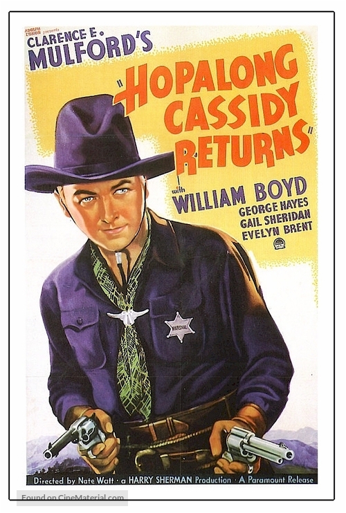 Hopalong Cassidy Returns - Movie Poster
