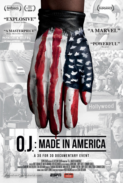 O.J.: Made in America - Movie Poster